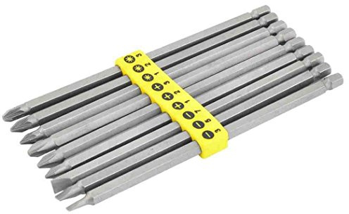 Rolson 30339 9 pc 150 mm Screwdriver Bit Set