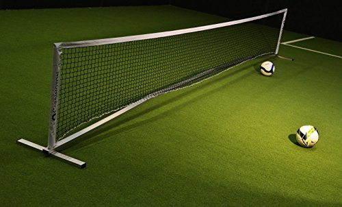 CARRINGTON Fußballtennis Set aus Aluminium 4 m x 0,90m für Innen- und Aussen, Perfekt für das Fußballtraining