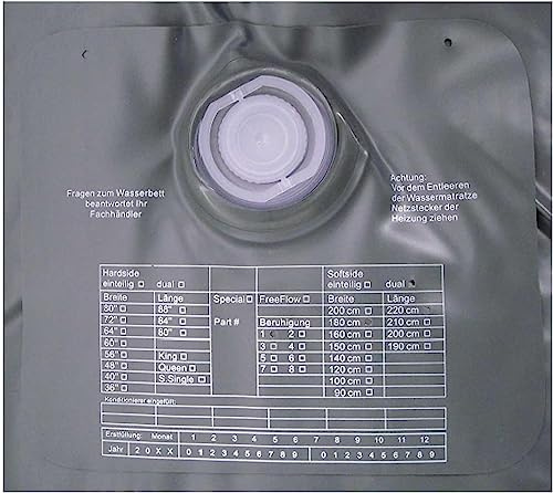Abbco Eezy Wasserkern Dual 180 x 200-200 x 220 (200 x 210 cm, F3)