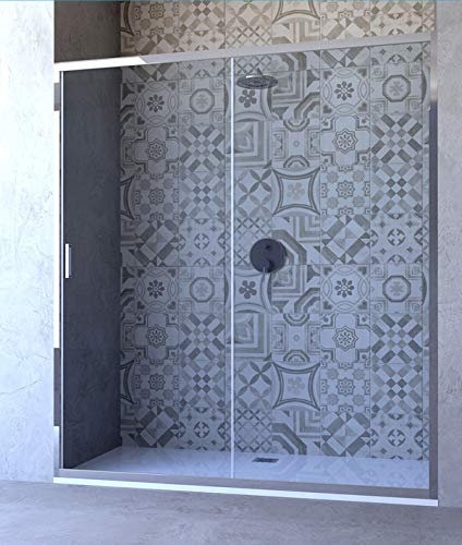 Hydra Porta Doccia Scorrevole 125 cm Trasparente Serie s