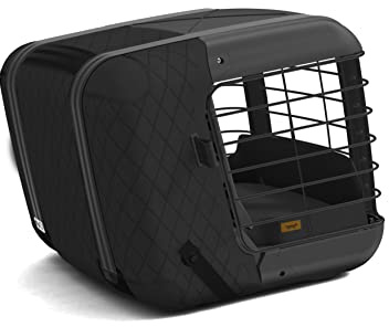 4pets Caree Black Series | Crash-Tested Dog & Cat Car Seat Carrier | Box Only | TUV Certified | ISOFIX/Seat Belt Compatible | Fits Car, SUV & Truck | Up to 33 lbs | Soft Washable Cushion
