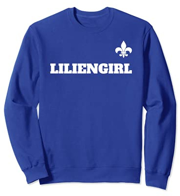 Fußball Darmstadt Lilien Mädchen, Frauen und Fans Darmstadt Sweatshirt