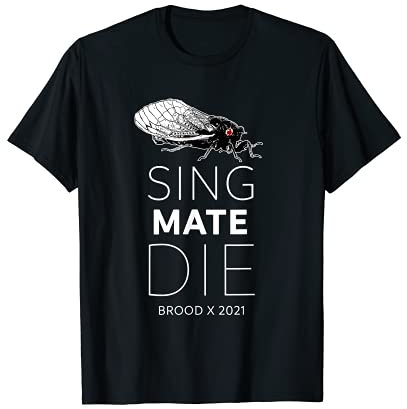 Sing Mate Matrice de découpe Cicada Couvert X 2021 T-Shirt