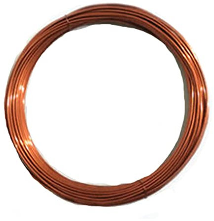 Kupferlackdraht, Durchmesser 1,0 mm, Länge 10 m.