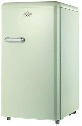 Dcg Frigo Monoporta Linea Retro' 100lt E Crema Mf100c