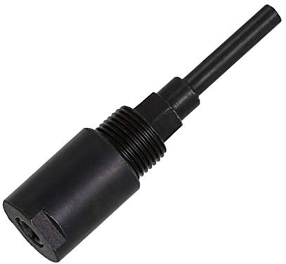 Router Collet Extension Rod Chuck Holder Extender Adapter for 1/2 Inch, 1/4 Inch, or 8mm Shank Drill Bit - 6.35mm Shank