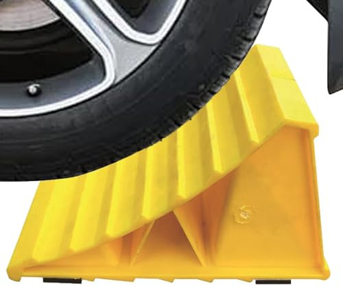Reifenstopper – Auto-Radkeile | Tragbare Auto-Radkeile | Reifenrutschstopper | Radausrichtungsblock Reifen | Radstopper | Reifenstützkeil für sicheres Auto | Radstopper | Tragbarer Unterlegkeil