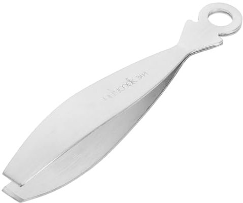 Hoement 3pièces Pince à Poisson Acier Pince à Arêtes Plates pour Retirer Poils Et Écailles Outil De Cuisine Pratique Et