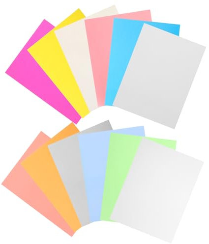 Abaodam 12stücke DIY-schrumpffolien Aus Kunststoff Für Bastelarbeiten Schrumpffolie Bastelbedarf Zum Selbermachen Schrumpffolien Für Heimwerker Und Kindergartenbedarf