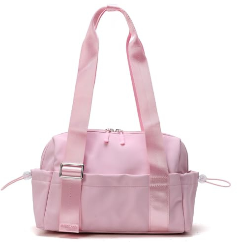 Mini-Sporttasche für Damen, leicht, klein, Seesack mit Nassfach, wasserdicht, Handgepäcktasche, Wochenendtasche, Übernachtungstasche für Damen, Sport, Reisen, Workout