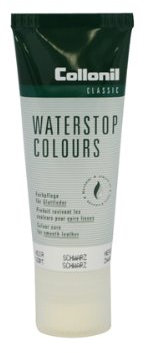 Collonil Waterstop Colors, crème colorante de soin et imperméabilisante pour tous les cuirs lisses, 75 ml, Bordeaux-Acajou