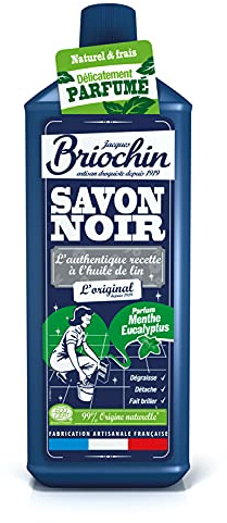 Jacques Briochin - BRI43 - Entretien - Savon Noir Liquide à la Chlorophylle - 1 L
