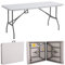 Gr8 Garden New Compact Foldable 6ft Heavy Duty Folding Catering Camping Trestle Picnic Garden Patio Bbq Party Table