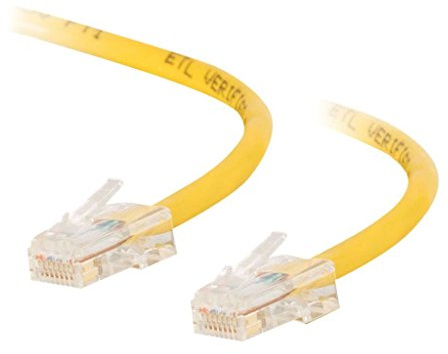 Cables To Go Cat5e Cavo Patch incrociato (2 m), colore: Giallo