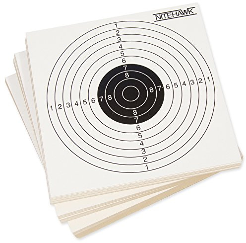 NITEHAWK 500pc 14cm Air Rifle/Airsoft Pistol Shooting Practice Card Targets