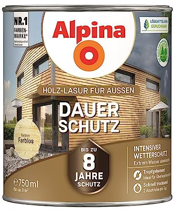 Alpina Dauer-Schutz Farblos 750 ml seidenmatt