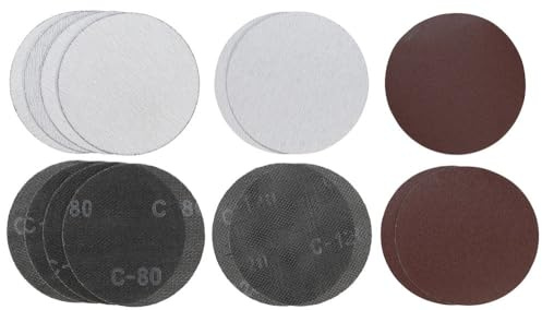kwb by Einhell 15-tlg. Schleifpapier Set Wandbearbeitungssytem-Zubehör (Ø 180 mm, Mikrokletthaftung, verschiedene Körnungen und Einsatzmöglichkeiten, passend für Wandbearbeitungssystem TE-DW 180)