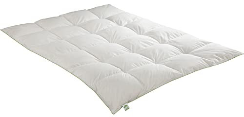 Irisette Greenline Kassettendecke Daune 90% Daunen, 10% Federn Wärmestufe 4 Größe 155x220 cm