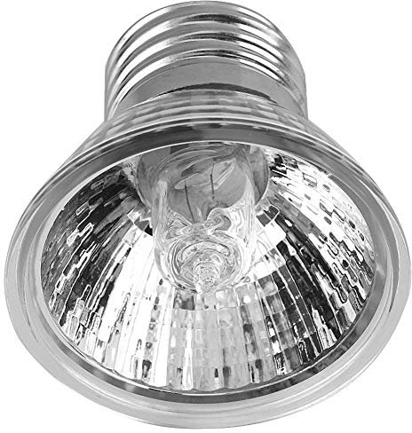 KUIDAMOS Reptilienheizung Glühbirne, Reptiliensonnenlampe Licht natürliche Heizung, für Schildkröten Aquarium Aquatic Reptile Eidechse