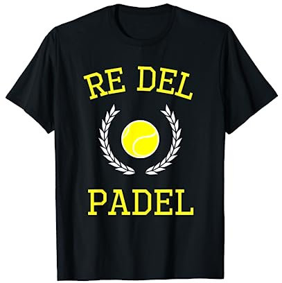 Re del Padel | Paddle Tennis Uomini | Divertente Padel Maglietta