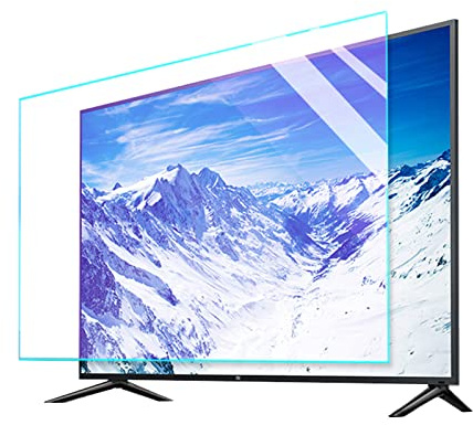 KELUNIS Anti-Lumière Bleue Protecteur D'écran De Télévision, Film Anti-Éblouissement Anti-Rayures Pour Écrans LCD, LED, 4K OLED Et QLED HDTV 32-75 Pouces, Soulager La Fatigue Oculaire,75 (1645*931)