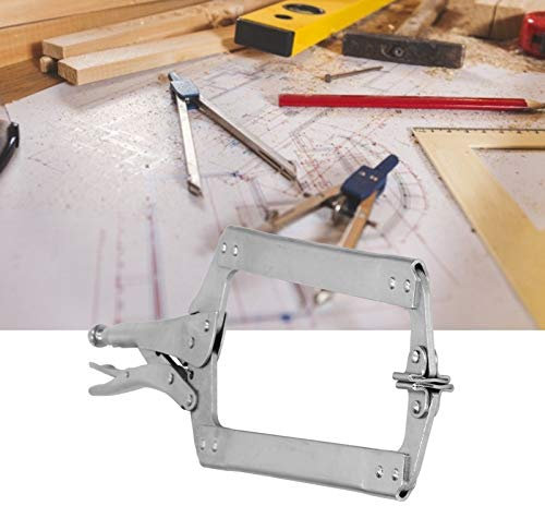 18-Inch Welding Clamps, Clamps with Maximum Opening 3.5 Inches C-clamp Locking Pliers with Jaw Adjusting Screw Welding Holding Tools for Woodworking Welding and Pocket Hole Joinery