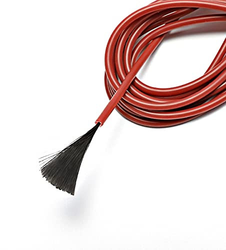 GatherTOOL 10M bis 100Meter 12K Bodenwarmes Heizkabel 33ohm/m Kohlefaser-Heizdrähte Heizdrahtspule (Color : 50m)