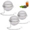 Infusore tè, Infusore a Sfera da Tè, 3 pezzi Infusore Tè in Acciaio Inox, Colino Tisane, Spezie Condimento Colino, Filtro The Infusione per la preparazione di tè in foglie sfuse e spezie e condimenti