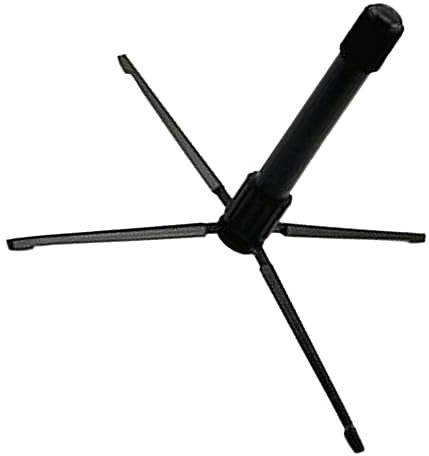 Toyvian Tragbarer Flötenständer Klarinetten-stützgestell Stabiler Desktop-flötenhalter für Instrumentenzubehör