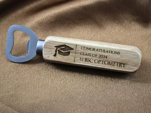 Apribottiglie in legno con incisione personalizzabile