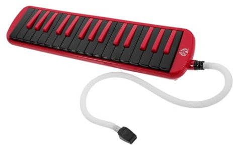 VICASKY 32-tasten Melodica für Anfänger Leichtes Blasinstrument aus Abs mit Mundstück Eva Kasten und Tragetasche für Unterricht und Übung