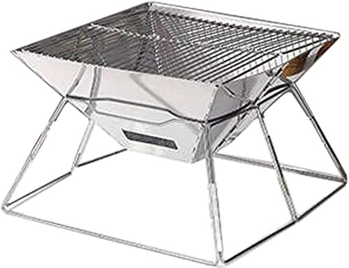 Barbecue à gaz d'extérieur, en Acier Inoxydable, Pliable, Portable, brochettes, Barbecue à Charbon de Bois, Camping, Poisson grillé