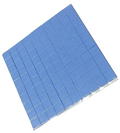 Homoyoyo 100piezas Almohadilla De Silicona Conductora Almohadilla Térmica Ssd Pads Termicos para CPU