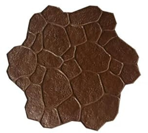 Zementstempel for Beton, Betonstrukturhaut, Polyurethan-Stempel, Steinfliesen-Strukturmatte, Schieferbodenabdruck, Nahtloser Stempel, Betonformen for Dekorative Zwecke im Außenbereich