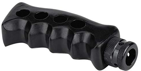 Pommeau Changement Vitesse, Transmission manuelle voiture Gun Grip Styling poignée levier de vitesses Bouton boîte automatique(Black)