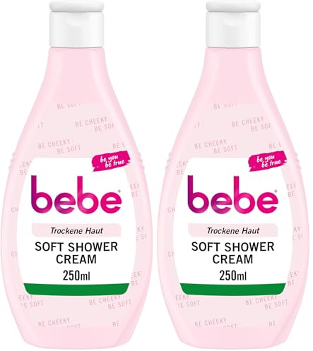 bebe Rich Body Balm 400 ml, lozione per il corpo ad assorbimento rapido con burro di karitè e cera d'api per la pelle molto secca, delicatamente profumata e idratante (Confezione da 2)