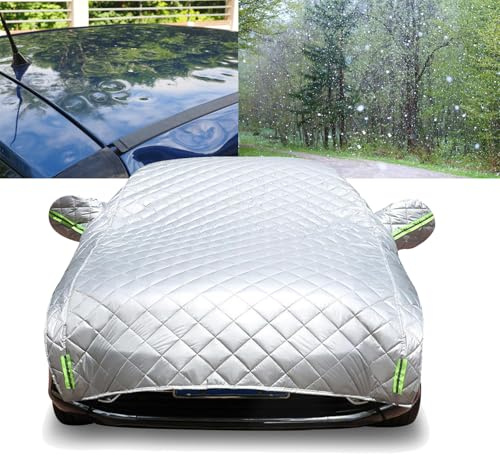 Media Funda Coche Antigranizo Gruesa para BYD Atto 2 DM-i 2026-,Funda Coche Exterior Cubre Impermeable Transpirable Lluvia Polvo Protección contra Todo Tipo De Clima -j21