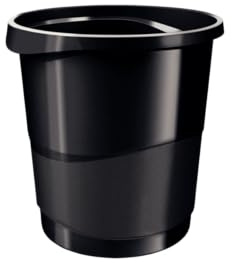 Esselte Europost Corbeille à papier 14L Noir
