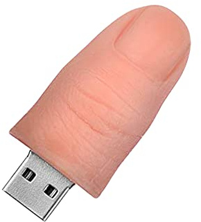 Fun USB Flash Drive 64GB, Aretop Cute USB 2.0 Memory Stick Pendrive for Computer 64GB Thumb Drive Novelty USB Jump Drive Data Storage Business Gift for Father's Day Present