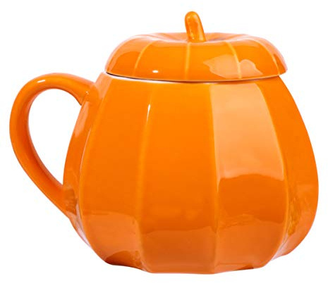 Halloween Kaffeetassen Kürbis Keramik Milchbecher: Süße Kürbisbecher aus Keramik Tasse Kürbs Pumpkin Tasse Herbst Tasse Kürbs für Home Office das Danksagungsgeschenk