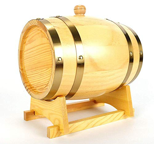 1,5/3/5 liter vinfat, ekfat, träfat, vinfat, träfat för vin, whisky, konjakrom (3,0 l)
