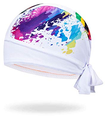 Sudore Wicking Beanie Cap Casco Skull Cap Traspirante Ciclismo Testa Wrap Outdoor Sport Attività Uomini Donne