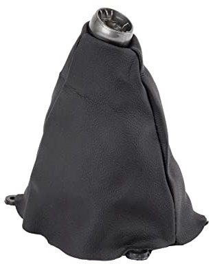 Origen Soufflet de levier de vitesse en simili cuir noir pour Honda Civic (2006-2012). Parfait pour le remplacement du soufflet d'origine.