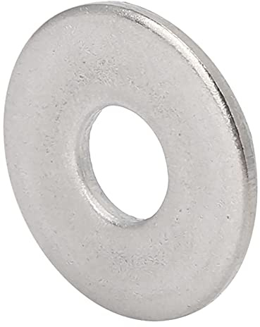 BORDSTRACT Arandela Plana 100 Piezas M8x24mm, Acero Inoxidable 304 con Caja para Tornillos y Pernos
