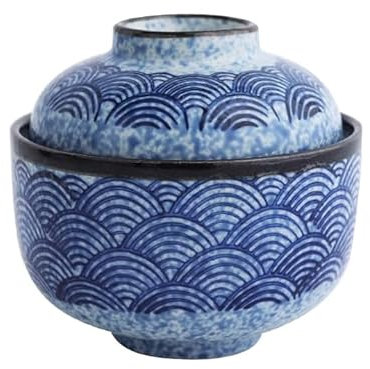 Tasse à ragoût en céramique de Style Japonais, Bol à Soupe Domestique, coquetier à la Vapeur, Bol à Nourriture, Bol à Soupe, Bols à Dessert