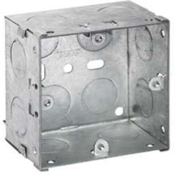 47MM Pattress Back Box – Durable Electrical Socket Mounting Box for Secure & Easy Installation | Ideal for Home, Commercial & Industrial Use | Strong, Reliable, Surface-Mounted Back Box