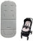 Colchoneta Silla Paseo Universal Funda Carro Bebé Cojín Carro Bebe Colchoneta para Silla de Paseo Cojín Reductor para Silla Bebé Colchoneta Silla Bebé Verano e Invierno Suave y Transpirable