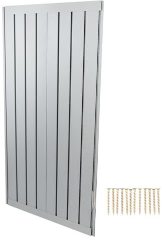 Lamellenwandverkleidung, Lamellenwandbrett, Wandregal für Zuhause, Garagenwand-Organizer für Schuppen, Werkstatt, Büro, Garten, Innenwanddekoration