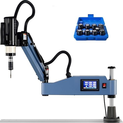 TRTDYFKH Maschiatrice for foratura Maschiatrice Braccio for maschiatura, Maschiatrice pneumatica multidirezionale a 360° Universale, Filettatrice for foratura con braccio flessibile