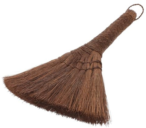 Cabilock Petit Balai Pratique À Usage Domestique Balai en Palmier Naturel Outil De Nettoyage pour Plumeau De Maison